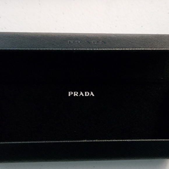 Prada Hardsided Eyeglass Case and Box (Black) - Picture 5 of 6